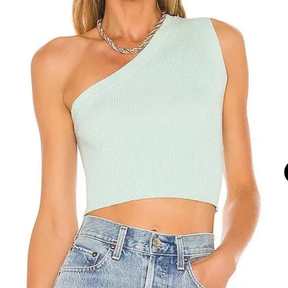 Camila Coelho Truffle Top in Seafoam